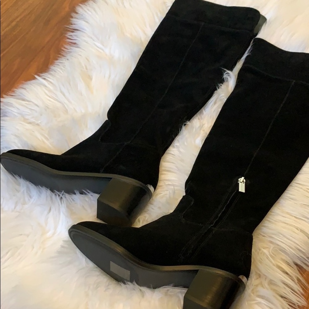 Michael Kors Suede Knee High Boots